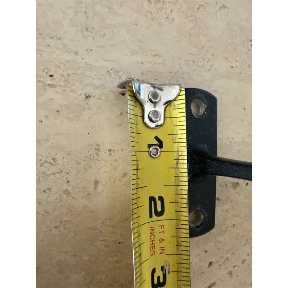 Curtain Rod Bracket, One‎ Pc Faux Wood Color Aluminum Alloy Curtain Rod Holder